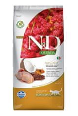 N&D N & D Quinoa CAT Skin & Coat Quail & Coconut 5kg