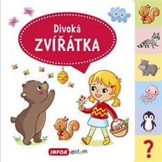 Divé zvieratká - Veľká knižka so záložkami