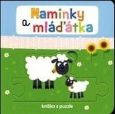 Mamičky a mláďatká - Knižka s puzzle