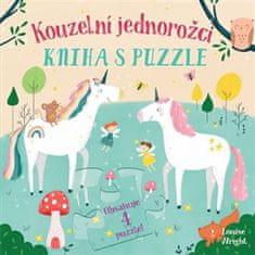 Svojtka & Co. Kniha s puzzle: Kúzelní jednorožci