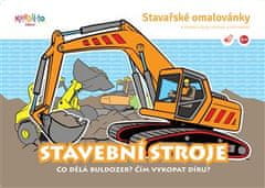 Stavebné omaľovánky - Stavebné stroje