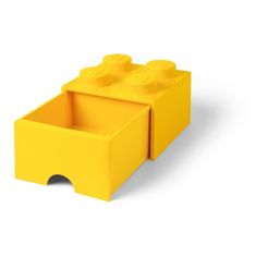 LEGO Úložný box so šuplíkom 4 - žltý