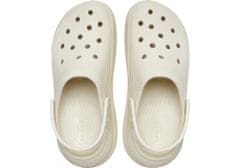 Crocs Classic Crush Clogs Unisex, 38-39 EU, M6W8, Dreváky, Šlapky, Papuče, Bone, Béžová, 207521-2Y2