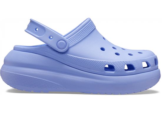 Crocs Classic Crush Clogs Unisex, 37-38 EU, M5W7, Dreváky, Šlapky, Papuče, Moon Jelly, Modrá, 207521-5Q6