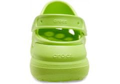 Crocs Classic Crush Clogs Unisex, 39-40 EU, M7W9, Dreváky, Šlapky, Papuče, Limeade, Zelená, 207521-3UH