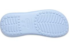 Crocs Classic Crush Clogs Unisex, 39-40 EU, M7W9, Dreváky, Šlapky, Papuče, Blue Calcite, Modrá, 207521-4NS