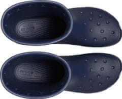 Crocs Classic Rain Boots Unisex, 39-40 EU, M7W9, Gumáky, Čižmy, Navy, Modrá, 208363-410