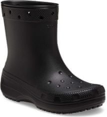 Crocs Classic Rain Boots Unisex, 43-44 EU, M10W12, Gumáky, Čižmy, Black, Čierna, 208363-001