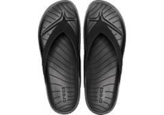 Crocs Splash Flip-Flops pre ženy, 36-37 EU, W6, Žabky, Šlapky, Papuče, Black, Čierna, 208218-001