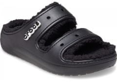 Crocs Classic Cozzzy Sandals Unisex, 36-37 EU, M4W6, Papuče, Black/Black, Čierna, 207446-060