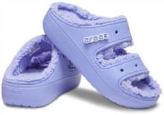 Crocs Classic Cozzzy Sandals Unisex, 37-38 EU, M5W7, Papuče, Digital Violet, Fialová, 207446-5PY