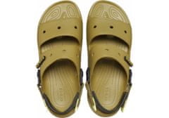 Crocs Classic All-Terrain Sandals Unisex, 42-43 EU, M9W11, Sandále, Šlapky, Papuče, Aloe, Hnedá, 207711-3UA