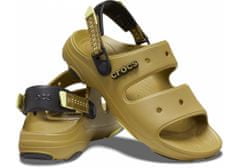 Crocs Classic All-Terrain Sandals Unisex, 38-39 EU, M6W8, Sandále, Šlapky, Papuče, Aloe, Hnedá, 207711-3UA