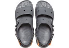 Crocs Classic All-Terrain Sandals Unisex, 42-43 EU, M9W11, Sandále, Šlapky, Papuče, Slate Grey, Sivá, 207711-0DA