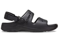 Crocs Classic All-Terrain Sandals Unisex, 38-39 EU, M6W8, Sandále, Šlapky, Papuče, Black, Čierna, 207711-001