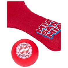FAN SHOP SLOVAKIA Plážový tenis FC Bayern, 2 rakety, 1 loptička, Sieťový obal