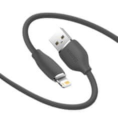 BASEUS Lightning Cable Jelly Liquid Silica Gel 2.4A 2m čierna (CAGD000101)