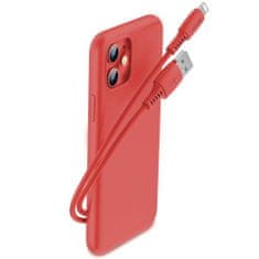 BASEUS Lightning Cable Colourful charging Cable 2.4A 1.2m Red (CALDC-09)