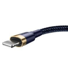 BASEUS Lightning Cafule Cable QC 3.0, 1.5A, 2m Blue (CALKLF-CV3)