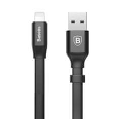 BASEUS Lightning Nimble Cable prenostný 2A 0.23m čierna (CALMBJ-B01)