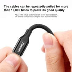 BASEUS Lightning Yiven Cable 2A 1.2m čierna (CALYW-01)