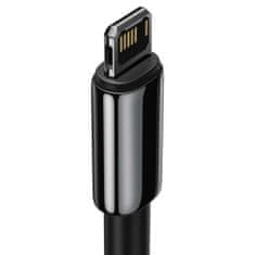 BASEUS Lightning Tungsten series cable 2.4A, 1m čierna (CALWJ-01)