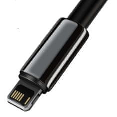 BASEUS Lightning Tungsten series cable 2.4A, 1m čierna (CALWJ-01)