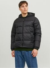 Jack&Jones Pánska bunda JJETOBY 12235859 Black (Veľkosť XL)