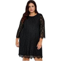 Only Carmakoma Dámske šaty CARADIA Regular Fit 15292509 Black (Veľkosť XL)