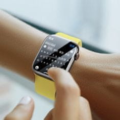 BASEUS NanoCrystal 2x ochranná fólia na Apple Watch 4/5/6/SE/SE 2 40mm