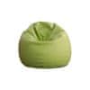 Beanbag PLUS, imitácia polyuretánu, H:120 / Ø90, zelená