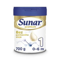 Sunar Premium 1 počiatočné dojčenské mlieko 700 g