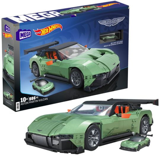 MEGA BLOKS Mega Construx Hot Wheels Zberateľský Aston Martin Vulcan HMY97