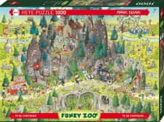 Heye Puzzle Šialená ZOO: Expozícia Transylvánia 1000 dielikov