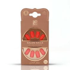 Umelé nechty Coral Kiss (Salon Nails) 30 ks