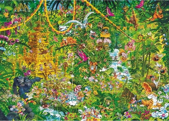 Heye Puzzle Hlboká džungľa 2000 dielikov