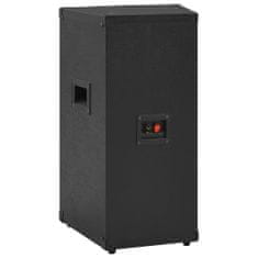 Vidaxl Profesionálny pasívny hifi reproduktor 1000 W čierny 37x37x64cm