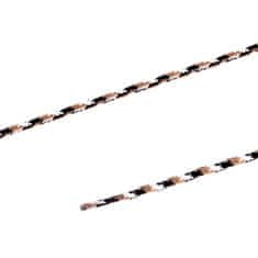 PRYM Okrúhle šnúrky outdoorové, 5 mm, 150 cm, čierne/biele/béžové
