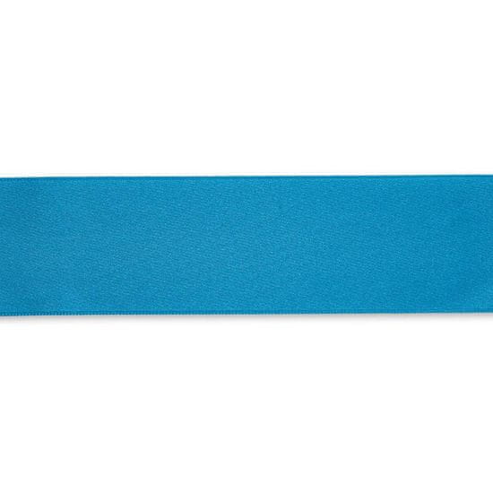 PRYM Saténová stuha, 3 m x 38 mm, karibská modrá