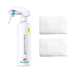 BASEUS Car Tool Auto-care for Interiors, 300ml with Cloths (2pcs / package), biela (CRYH000002)