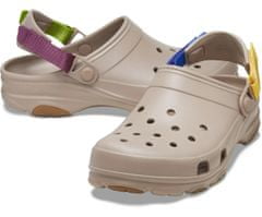 Crocs Classic All Terrain Clogs Unisex, 43-44 EU, M10W12, Dreváky, Šlapky, Papuče, Mushroom/Multi, Hnedá, 206340-2ZJ