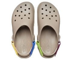 Crocs Classic All Terrain Clogs Unisex, 43-44 EU, M10W12, Dreváky, Šlapky, Papuče, Mushroom/Multi, Hnedá, 206340-2ZJ