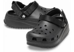 Crocs Classic Hiker Clogs Unisex, 36-37 EU, M4W6, Dreváky, Šlapky, Papuče, Black/Black, Čierna, 206772-060