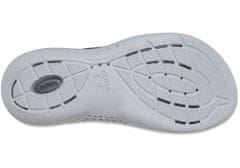 Crocs LiteRide 360 Sandals pre ženy, 37-38 EU, W7, Sandále, Šlapky, Papuče, Black/Light Grey, Čierna, 206711-02G