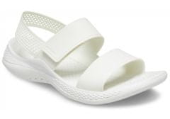 Crocs LiteRide 360 Sandals pre ženy, 36-37 EU, W6, Sandále, Šlapky, Papuče, Almost White, Biela, 206711-1CN