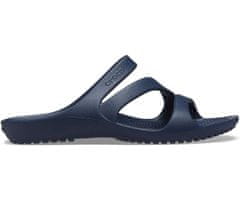 Crocs Kadee II Sandals pre ženy, 39-40 EU, W9, Sandále, Šlapky, Papuče, Navy, Modrá, 206756-410