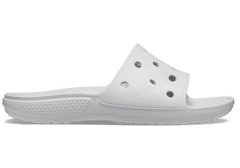 Crocs Classic Slides Unisex, 37-38 EU, M5W7, Šlapky, Sandále, Papuče, Atmosphere, Sivá, 206121-1FT