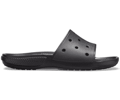 Crocs Classic Slides Unisex, 43-44 EU, M10W12, Šlapky, Sandále, Papuče, Black, Čierna, 206121-001