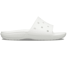 Crocs Classic Slides pre mužov, 45-46 EU, M11, Šlapky, Sandále, Papuče, White, Biela, 206121-100