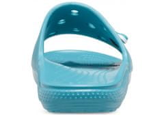 Crocs Classic Slides Unisex, 42-43 EU, M9W11, Šlapky, Sandále, Papuče, Turq Tonic, Modrá, 206121-4ST